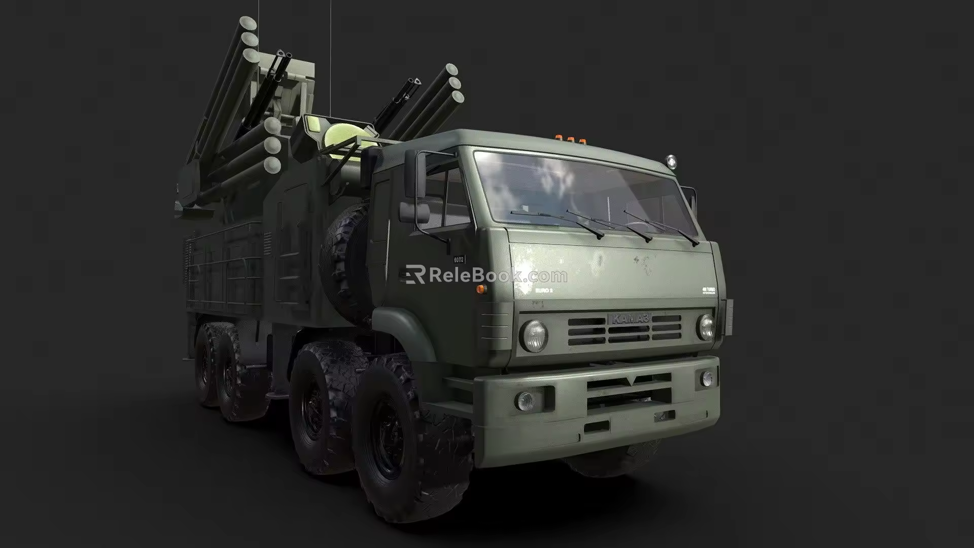 Armor missile car 3d model