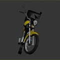 Motorcycle Two-wheeled Motorcycle Cross-country Motorcycle Road Race Motorcycle Motor Vehicle Transport 3d model