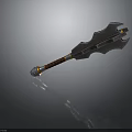 Medieval Battle Warhammer With Metal Head And Wooden Handle Design