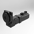 Black Industrial Equipment High Precision Mechanical Transmission Component For Machinery Systems 3d model