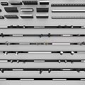 Various Styles of Downlights and Spotlights with Mounting Accessories and Components