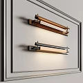 Mirror headlight wall lamp combination 3d model
