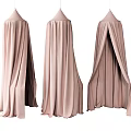 Hanging Pink Bed Canopy Set Of Three Designs For Bedroom Decor