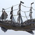 Vintage Sailing Pirate Ship 3d model