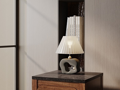 Modern table lamp 3d model