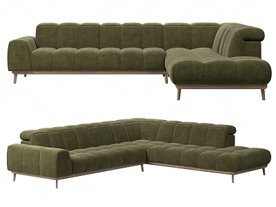 Modern corner sofa model