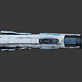 Futuristic Energy Gun With White Body And Blue Glowing Elements In Sleek Design