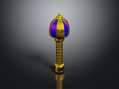 Scepter Ancient Scepter Cane Ancient Scepter Magic Scepter Metal Scepter Classical Scepter Magic Scepter 3d model