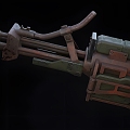 Sci-fi Gun 3d model