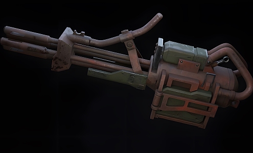 Sci-fi Gun 3d model