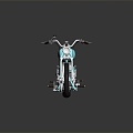 Motorcycle Two-wheeled Motorcycle Cross-country Motorcycle Road Race Motorcycle Motor Vehicle Transport 3d model