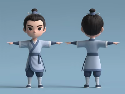 The Ancient Boy 3d model