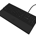 RGB Backlit Wired Mechanical Gaming Keyboard With Full Size Layout And Colorful LED Lights