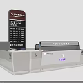 Guangzhou South Station Reception Desk With Ticket Service Seats Screens And Accessible Safety Features