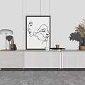 Modern TV Cabinet 3d model