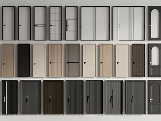 Single door 3d model