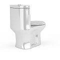 Modern White Ceramic Toilet With Sleek Design And Comfortable Seating For Contemporary Bathroom Spaces
