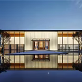 Modern Sales Office Architecture Exhibition Art Gallery Architecture 3d model