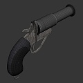 British flare gun 3d model