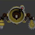 Mech Warrior Mech Soldier Machine Battlearm Mechanical Battlearm Machine Fighter Robot 3d model