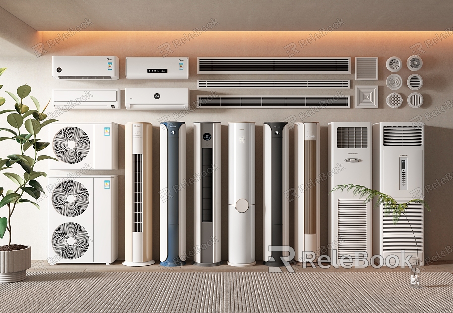 modern air conditioning model