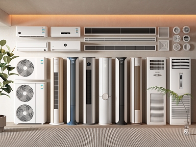 modern air conditioning model