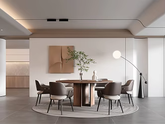 Modern Restaurant 3d model
