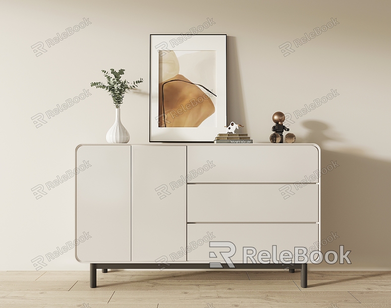 Modern Sideboard Entrance Cabinet model