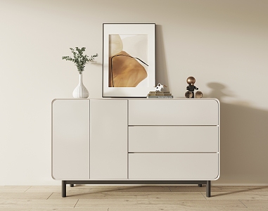 Modern Sideboard Entrance Cabinet 3d model