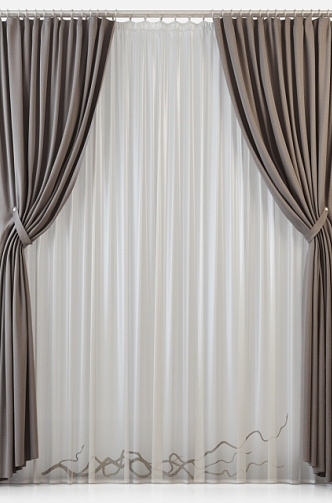 Curtains 3d model