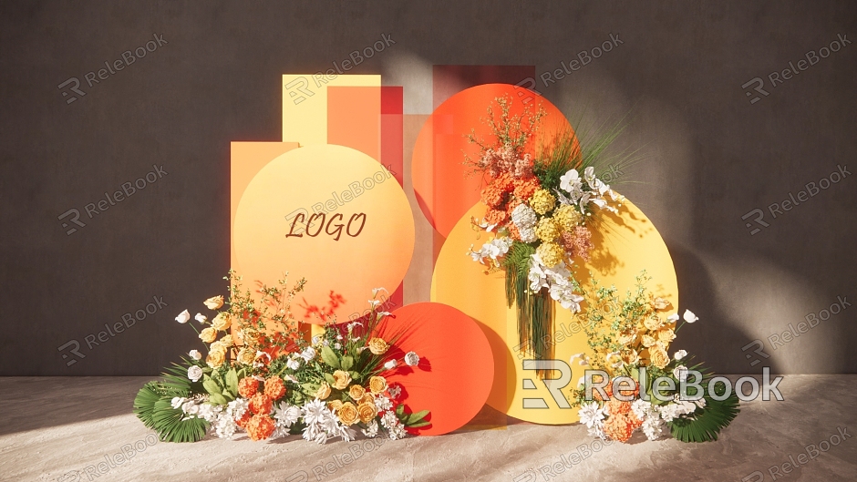 Modern Beauty Chen Color Wedding Arrangement model