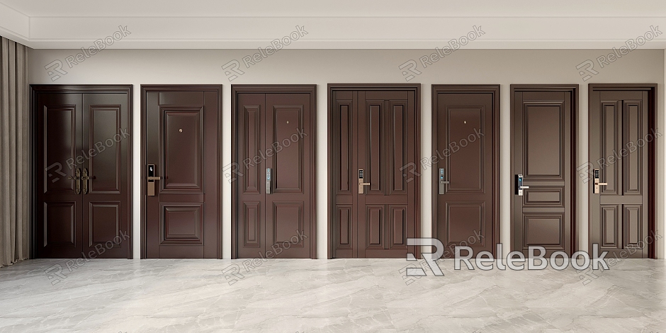 Modern security door security door entry door model