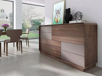 Side Cabinet 3d model