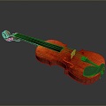 Violin Violin Cartoon Violin Animation Violin Instrument String Western Instrument 3d model