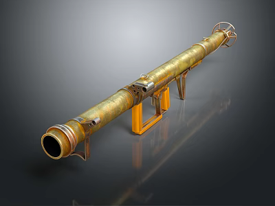 Modern rocket rocket-to-air weapons 3d model Modern rocket rocket-to-air weapons 3d model