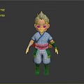 Warrior Samurai Soldier Guard Assassin Killer Ancient Soldier Ancient Assassin Killer 3d model
