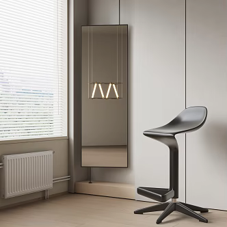 Modern Bar Chair 3d model