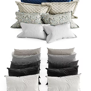 Modern pillow 3d model