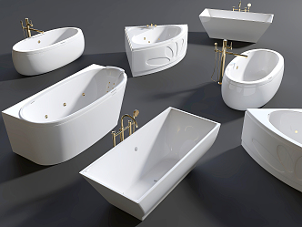 Modern Bathtub 3d model