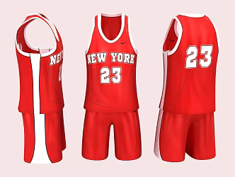 Modern Basketball Clothes Modern Clothes Clothing Basketball Clothes Jersey Shorts 3d model