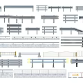 Various Types Of Fence Designs For Road And Building Applications