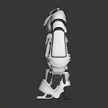 Modern Robot Warrior Mechanical Combat Police Mechanical Armor 3d model