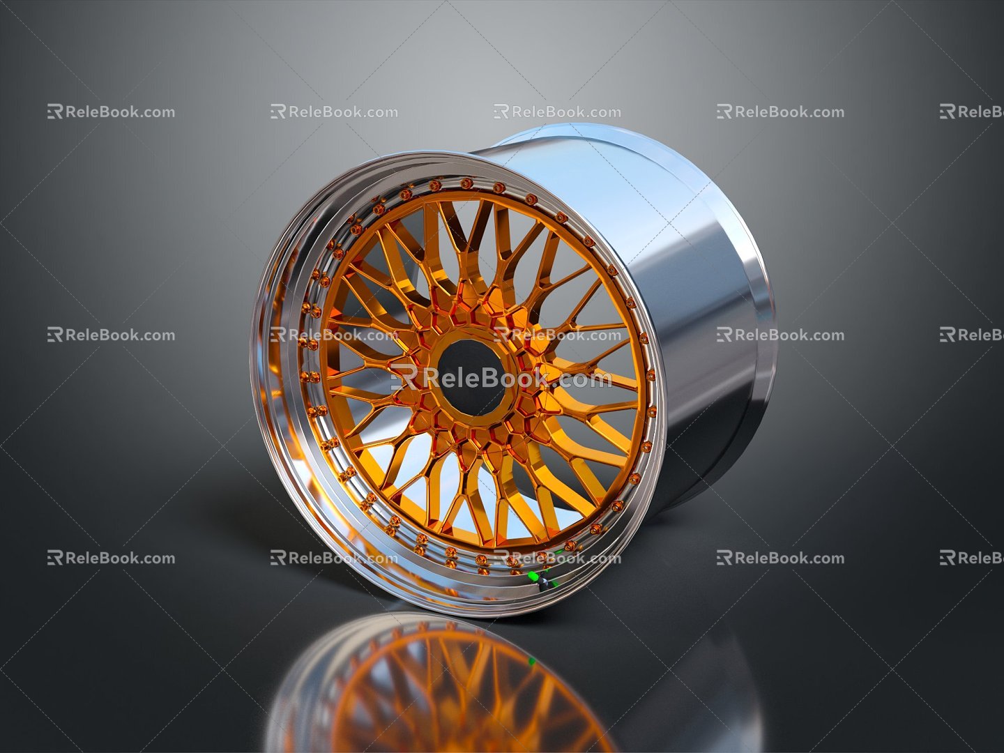 Hyundai wheel tire tire 3d model