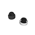 Black And White Dome Projection Surveillance Cameras For Security Monitoring Use