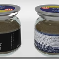AGF Premium Coffee Powder in Glass Jars with Japanese Labeled Packaging
