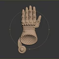Elegant Copper Furniture Ornament With Decorative Mesh And Intricate Design