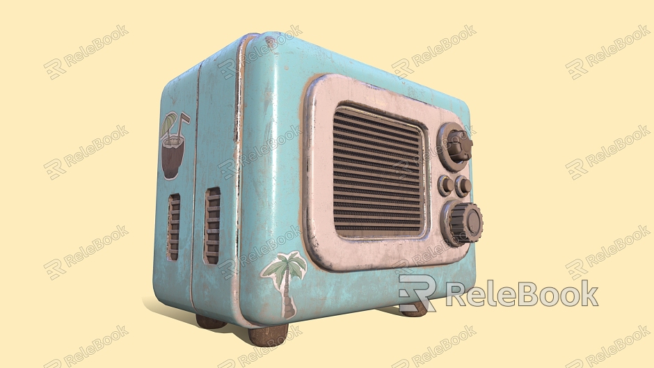 Radio Speaker Broadcast model