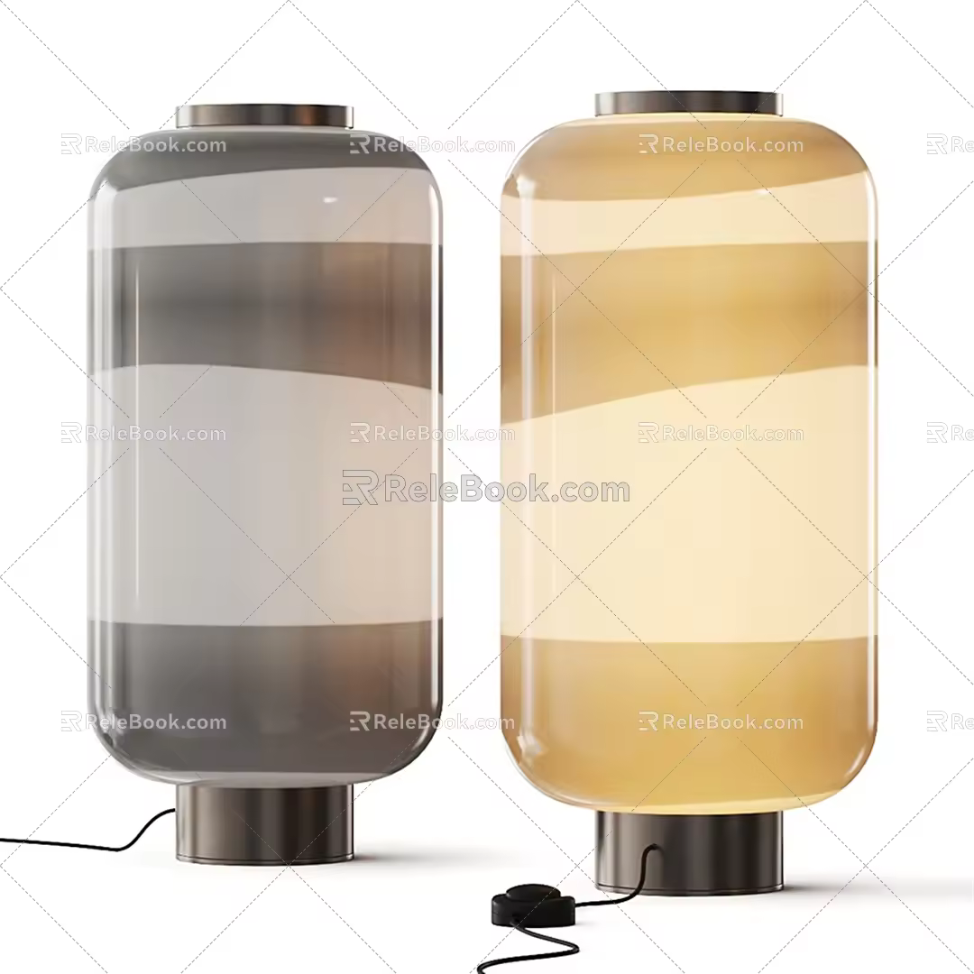 Modern table lamp 3d model