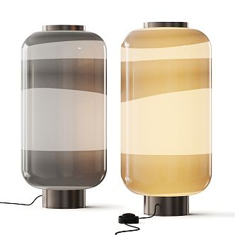 Modern table lamp 3d model