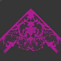 Ornate Decorative Component With Intricate Floral Patterns And Carved Details